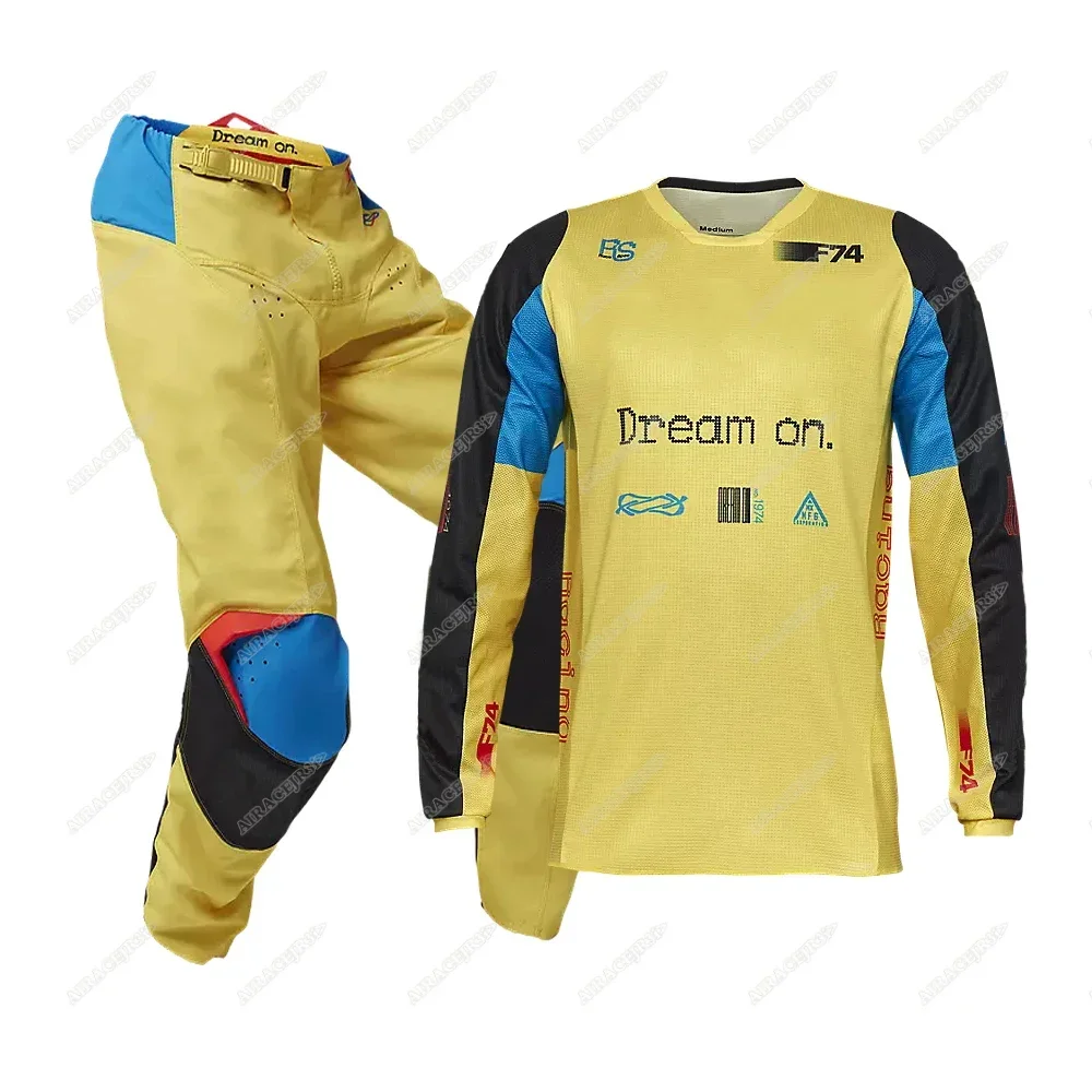 Mountain Biking Pants Women - Kombi-Outfit Motocross Mountain Gear Set Race