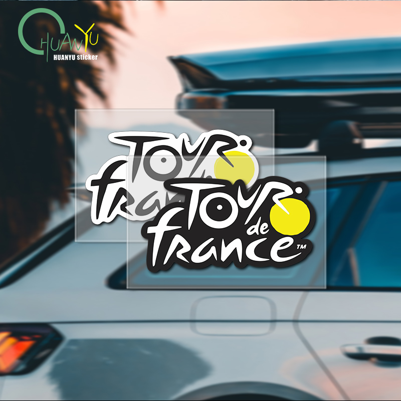 Mountain Biking France - Tour de France Logo-Aufkleber für Rennräder