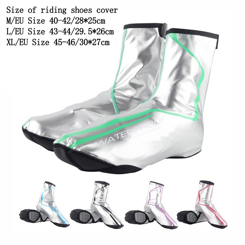 Mountain Biking Shoes - Wasserdichte Fahrradschuh-Überzieher, Outdoor PU Mountainbike-Schuhüberzüge, MTB-Lock-Radgaloschen