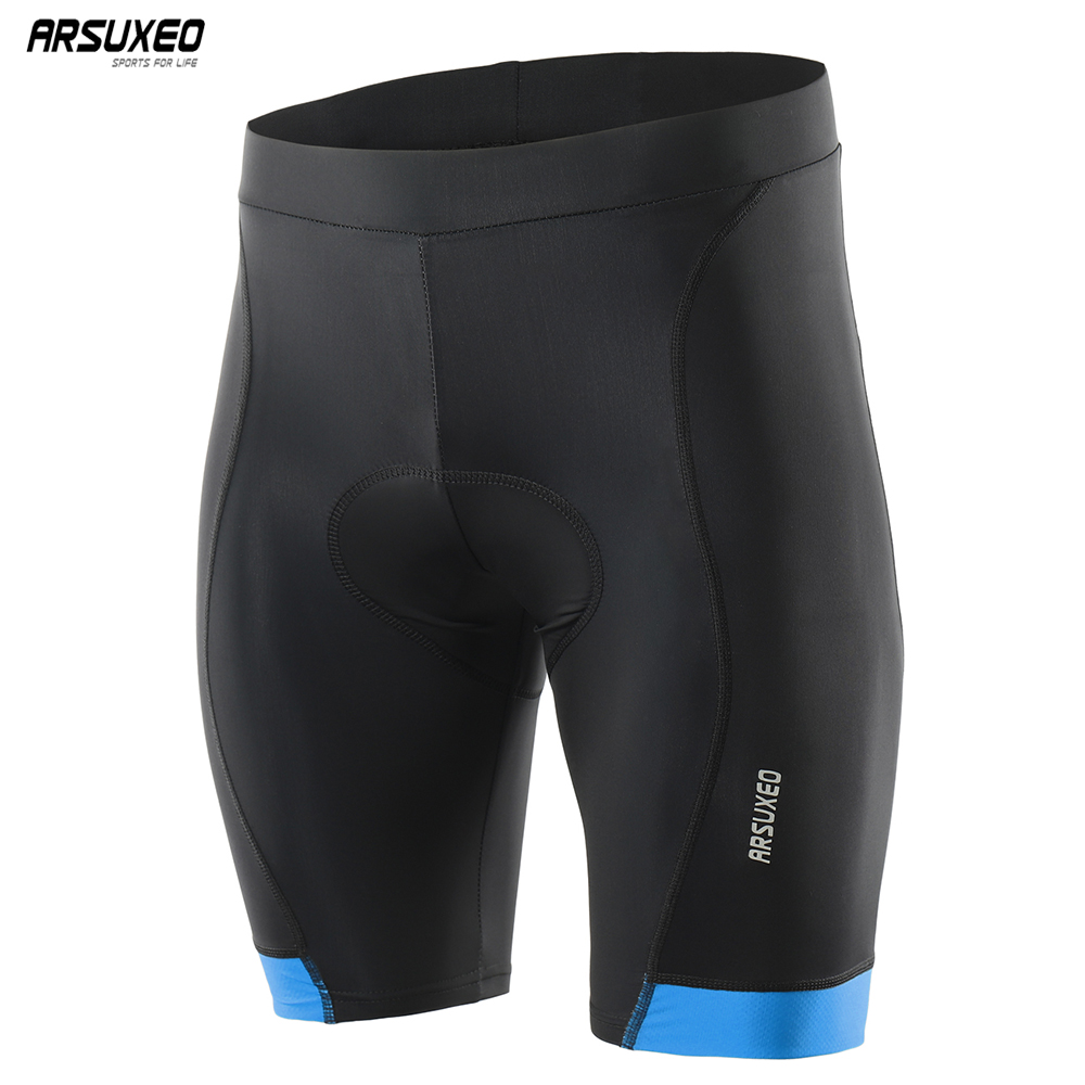 Mountain Biking Pants Women - ARSUXEO Radfahren Shorts 3D Gepolsterte Stoßfest