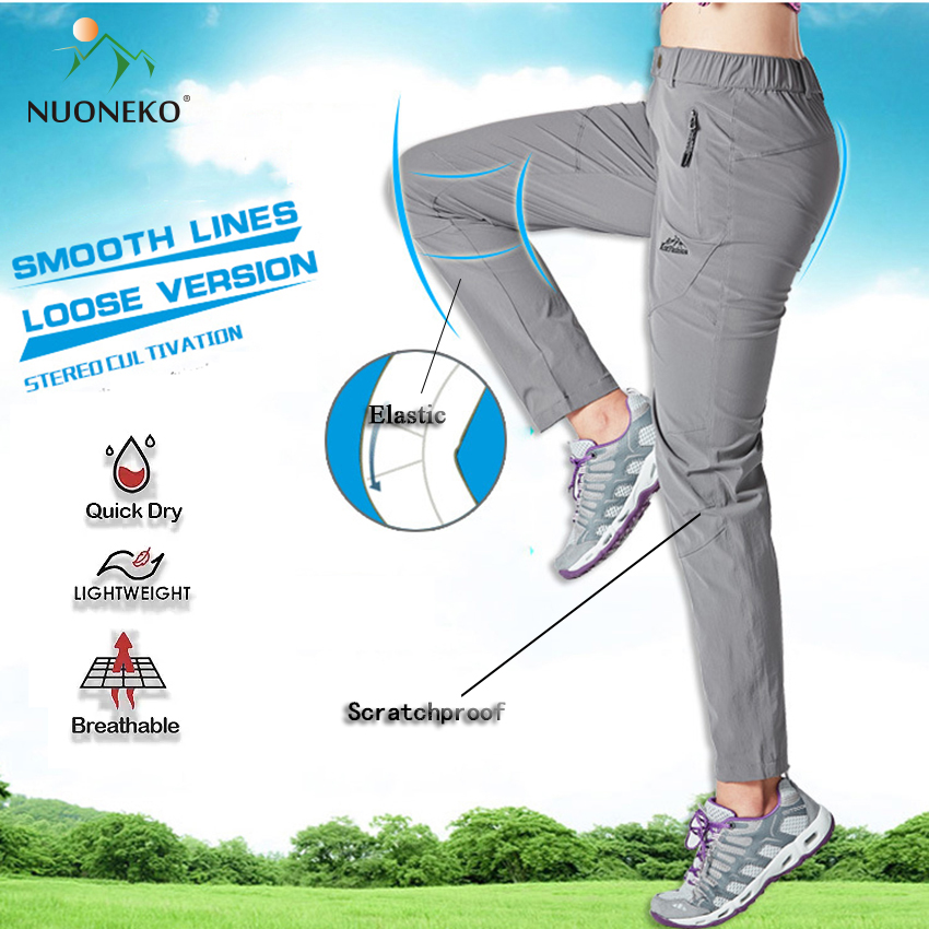 Mountain Biking Pants Women - Sommer Schnell Trocknend Elastische Frauen Wandern