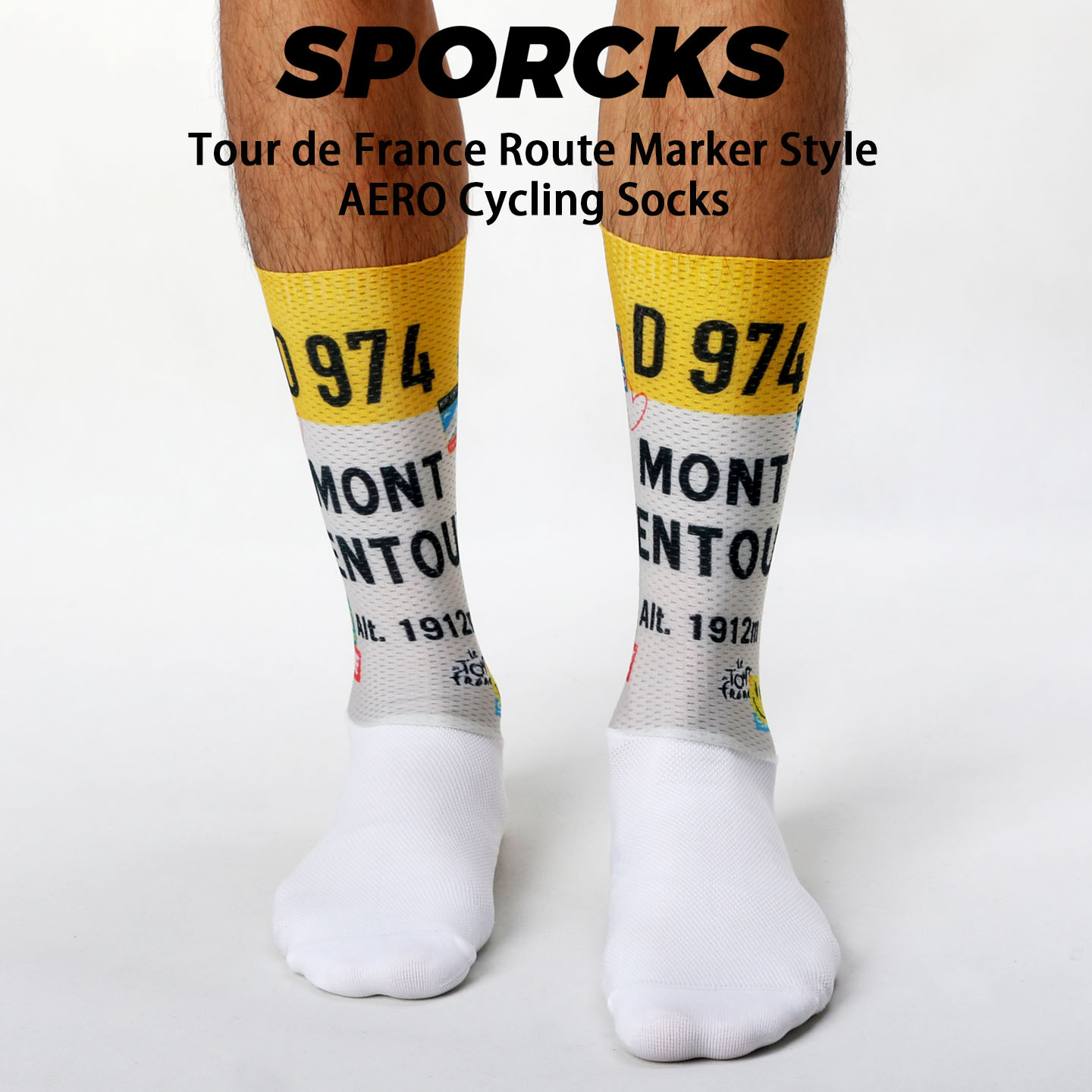 Mountain Biking France - [1 Paar/2 Paare/3 Paare Pack] Sporcks