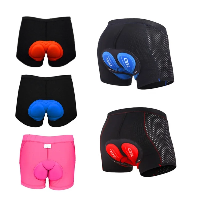 Mountain Biking Pants Women - Fahrrad-Unterwäsche, Mountainbike-Hose, dicke Silikon-Shorts, schnell trocknende