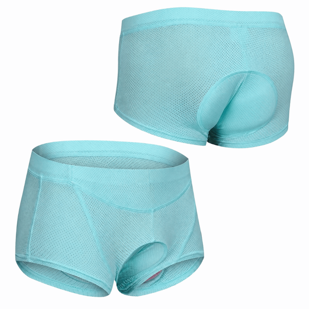 Mountain Biking Pants Women - 3D-Pad-Radunterwäsche-Shorts, schweißableitende, leichte Fahrradunterwäsche-Hose, atmungsaktive MTB-Fahrradunterwäsche