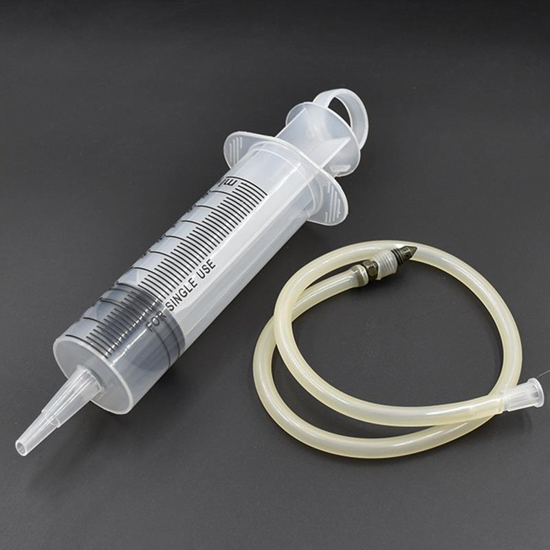 Hydraulic Brake Bleed - Ein Satz 100ML Motorrad-Bremsschlauch-Entlüftungswerkzeug, Hydraulikflüssigkeits-Bremspumpen-Reparaturwerkzeug, Vakuum-Injektor-Reparaturwerkzeug
