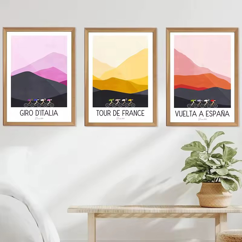 Aquarell Radfahren Rennen Radf – Mountain Biking France Bewertung und Preis