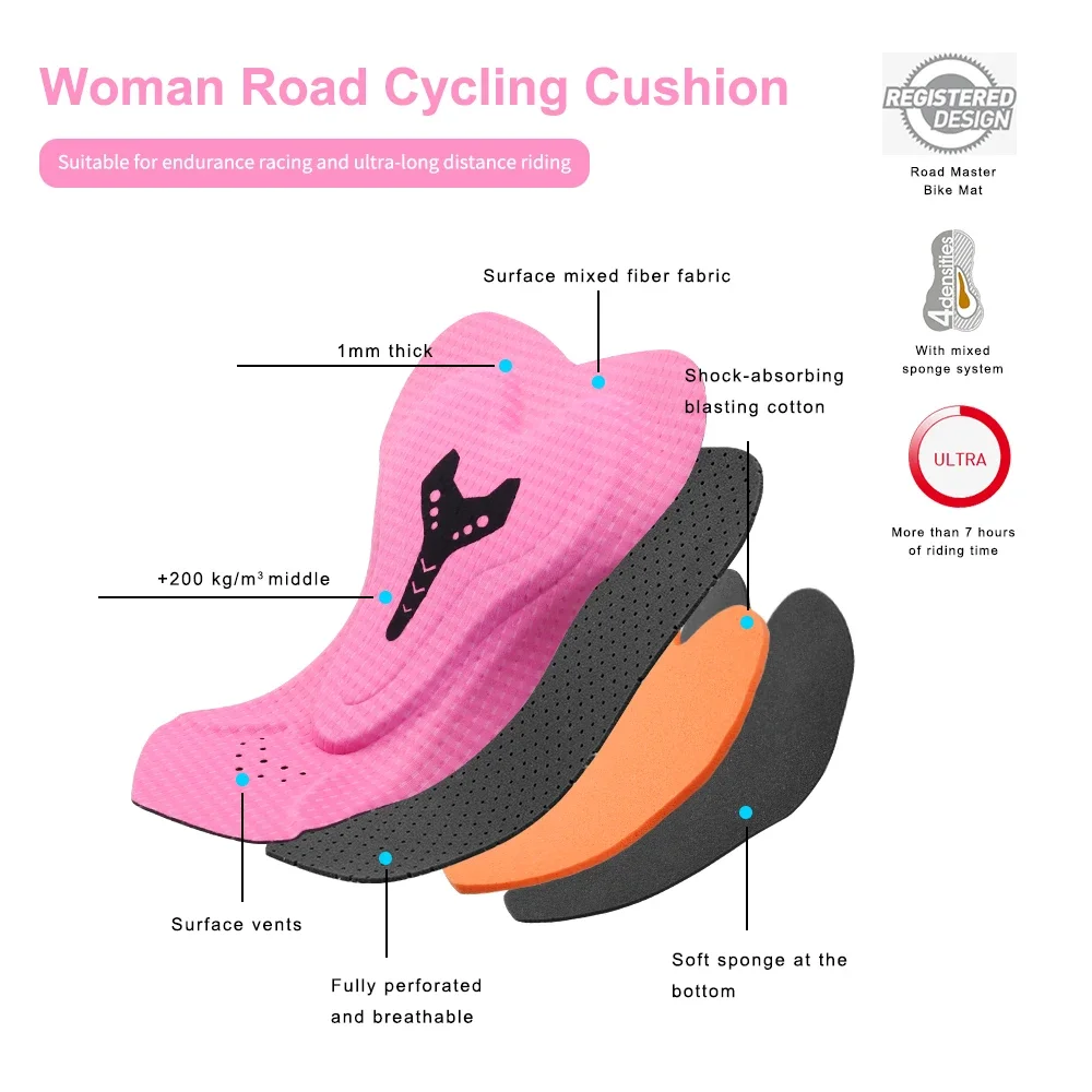 X-TIGER Damen Radhose Trägerho – Mountain Biking Pants Women Bewertung und Preis