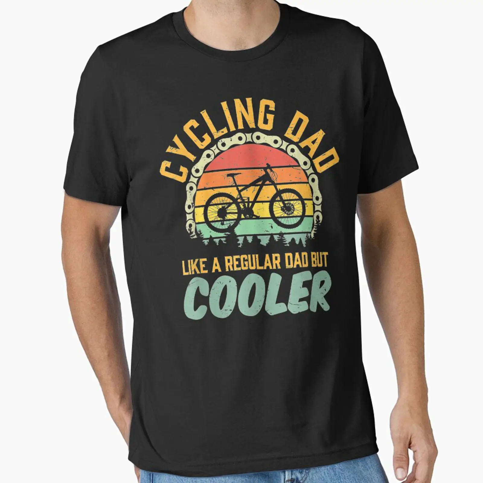 Herren-T-Shirt „Cycling Dad“ f – Mountain Biking Essentials Bewertung und Preis