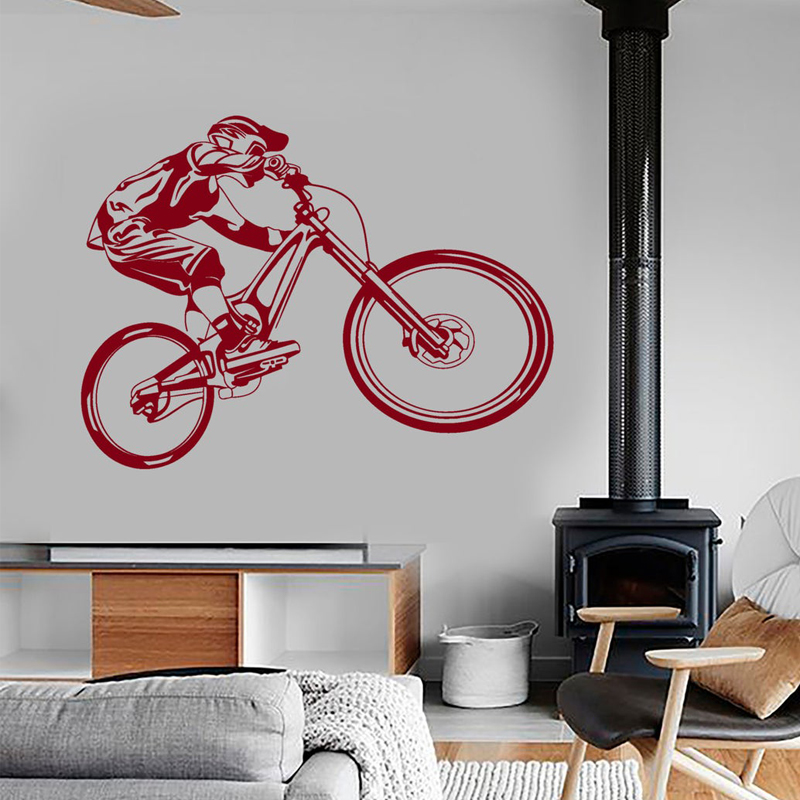 Wand Vinyl Aufkleber Mountainb – Mountain Biking Extreme Bewertung und Preis